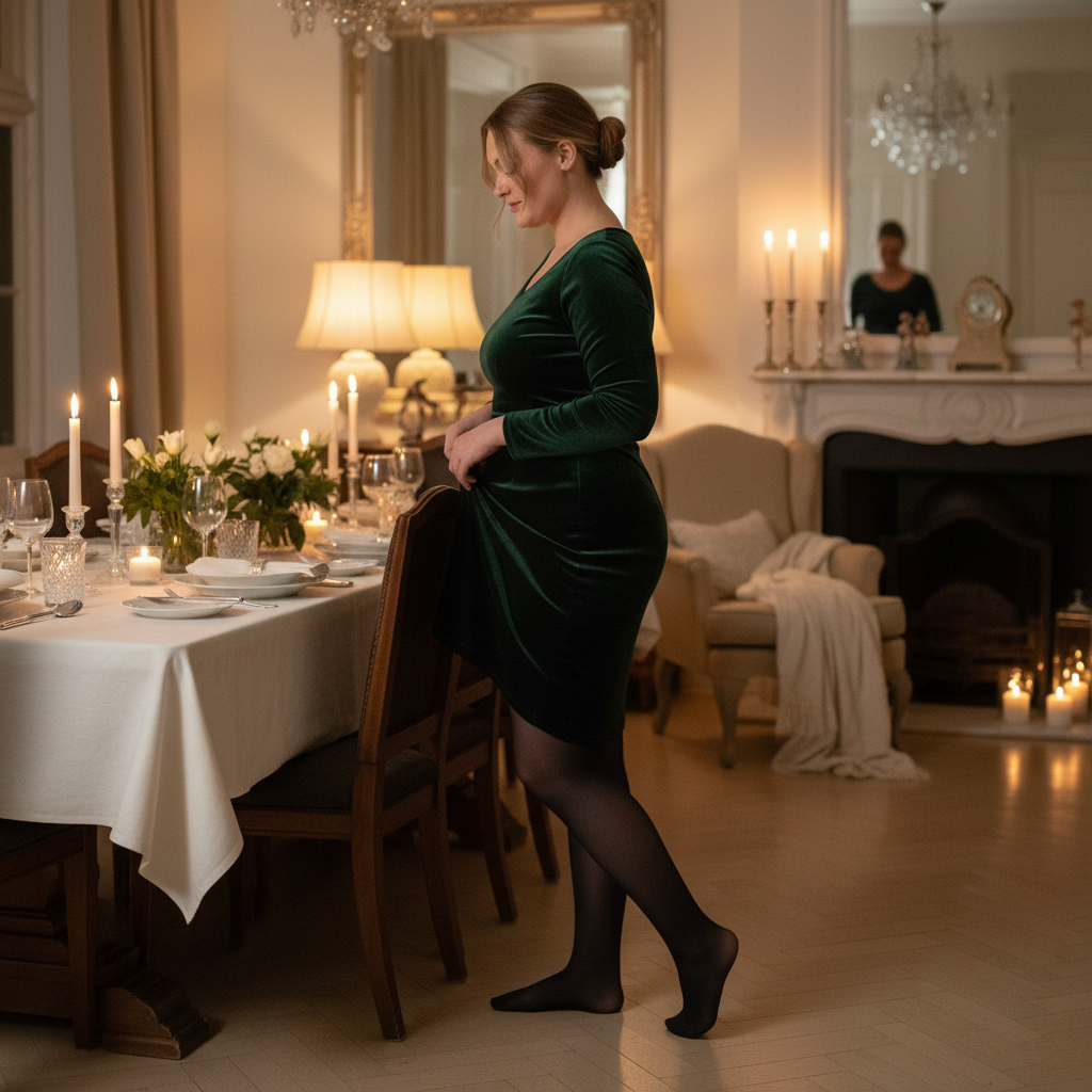 InvisiTights™ | gefütterte Strumpfhose (2025 Version) mit gefüttertem Fuß