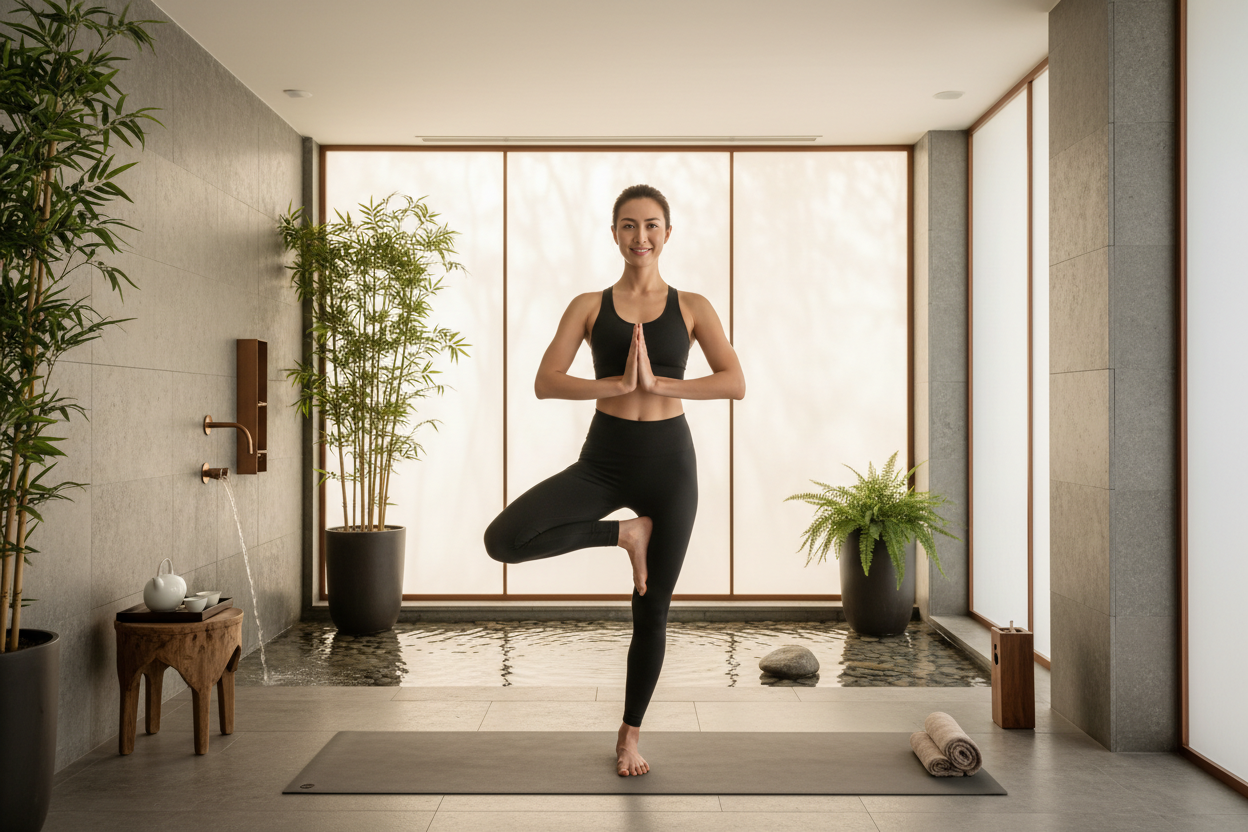 Legging noir spa wellness